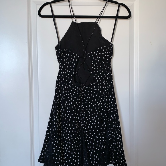 New NBD Revolve rolling stone polka dot dress SZ S - Picture 4 of 8